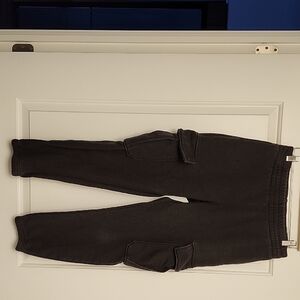 Ardene Black Cargo Jogger Pants